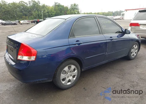 2007 Kia Spectra Ex z USA, uszkodzony, nr VIN KNAFE121775464002